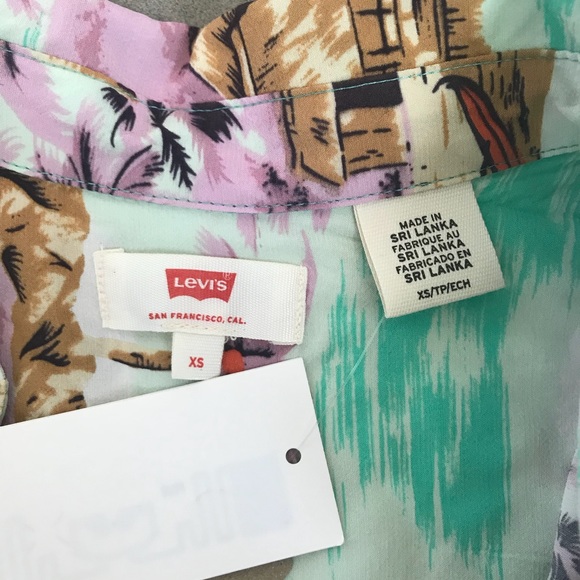 NEW Levi’s Molly printed sleeveless romper! - Picture 5 of 10